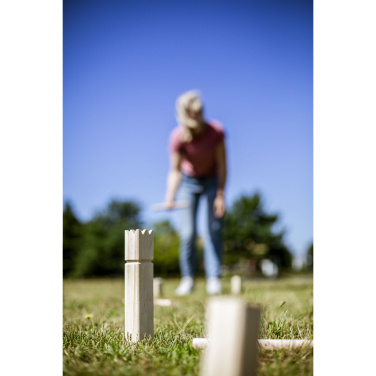 Logo trade business gifts image of: Kingdom Kubb Outdoor Game